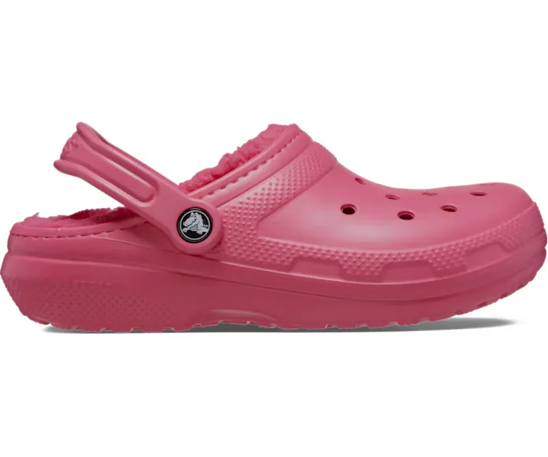Crocs Classic Lined Clog in Hyper Pink